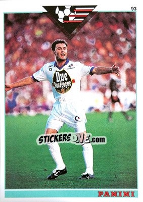 Sticker Christophe Cocard - U.N.F.P. Football Cards 1992-1993 - Panini