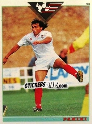 Figurina Didier Monczuck - U.N.F.P. Football Cards 1992-1993 - Panini