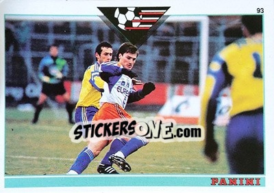 Figurina Fabrice Divert - U.N.F.P. Football Cards 1992-1993 - Panini