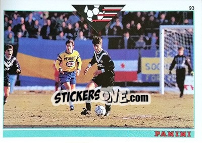 Figurina Christophe Dugarry - U.N.F.P. Football Cards 1992-1993 - Panini