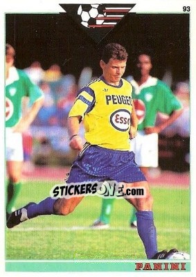 Figurina Patrice Garande - U.N.F.P. Football Cards 1992-1993 - Panini