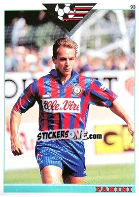 Sticker Stephane Paille - U.N.F.P. Football Cards 1992-1993 - Panini