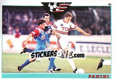 Cromo Ryszard Tarasiewicz - U.N.F.P. Football Cards 1992-1993 - Panini