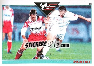Figurina Franck Pnou - U.N.F.P. Football Cards 1992-1993 - Panini