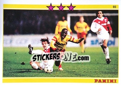 Sticker Actions Spectaculaires - U.N.F.P. Football Cards 1992-1993 n. 324 - Panini