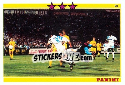 Sticker Actions Spectaculaires - U.N.F.P. Football Cards 1992-1993 n. 328 - Panini