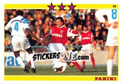 Sticker Actions Spectaculaires - U.N.F.P. Football Cards 1992-1993 n. 330 - Panini