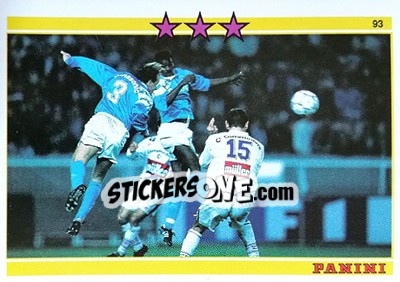 Cromo Actions Spectaculaires - U.N.F.P. Football Cards 1992-1993 - Panini