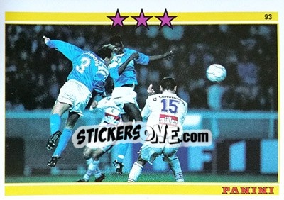 Sticker Actions Spectaculaires - U.N.F.P. Football Cards 1992-1993 n. 333 - Panini