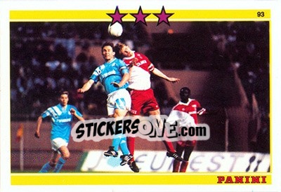 Sticker Actions Spectaculaires - U.N.F.P. Football Cards 1992-1993 n. 336 - Panini