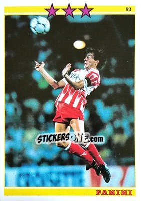 Cromo Actions Spectaculaires - U.N.F.P. Football Cards 1992-1993 n. 337 - Panini