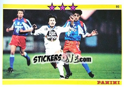 Sticker Actions Spectaculaires - U.N.F.P. Football Cards 1992-1993 n. 339 - Panini