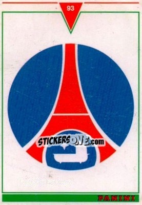 Sticker Paris Saint-Germain - U.N.F.P. Football Cards 1992-1993 n. 354 - Panini