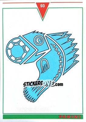Sticker Toulon - U.N.F.P. Football Cards 1992-1993 n. 358 - Panini
