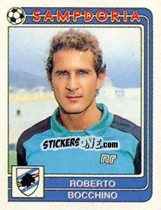 Sticker Roberto Bcchini - Calciatori 1986-1987 n. 255 - Panini