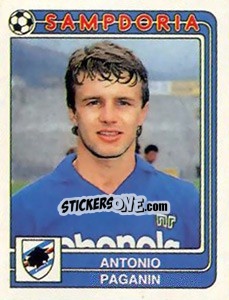 Cromo Antonio Paganin - Calciatori 1986-1987 - Panini
