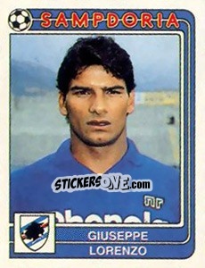 Sticker Giuseppe Lorenzo - Calciatori 1986-1987 n. 259 - Panini