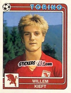 Cromo Willem Kieft - Calciatori 1986-1987 - Panini