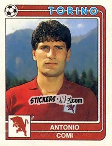 Figurina Antonio Comi - Calciatori 1986-1987 - Panini