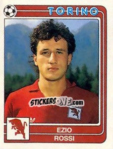 Sticker Ezio Rossi - Calciatori 1986-1987 n. 276 - Panini