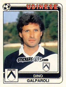 Sticker Dino Galparoli - Calciatori 1986-1987 - Panini