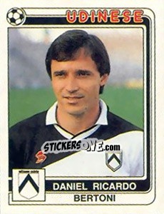 Sticker Daniel Ricardo Bertoni - Calciatori 1986-1987 n. 294 - Panini