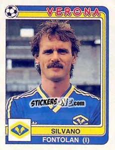 Cromo Silvano Fontolan - Calciatori 1986-1987 - Panini