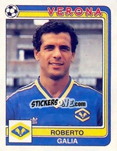 Sticker Roberto Galia - Calciatori 1986-1987 - Panini
