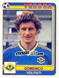 Sticker Domenico Volpati - Calciatori 1986-1987 n. 308 - Panini