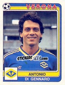 Sticker Antonio Di Gennaro - Calciatori 1986-1987 n. 309 - Panini