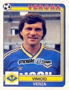 Sticker Vinicio Verza - Calciatori 1986-1987 - Panini