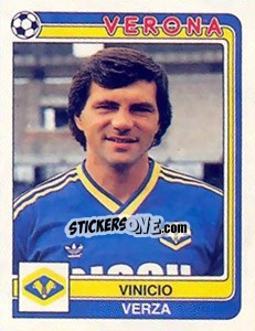 Sticker Vinicio Verza - Calciatori 1986-1987 n. 310 - Panini