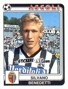 Figurina Silvano Benedetti - Calciatori 1986-1987 - Panini