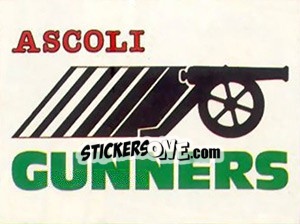 Figurina Scudetto All' Americana - Calciatori 1986-1987 - Panini