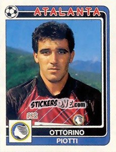Sticker Ottorino Piotti - Calciatori 1986-1987 n. 22 - Panini