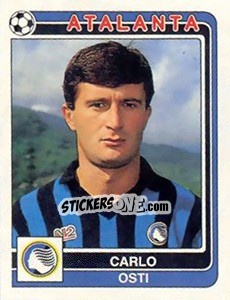 Sticker Carlo Osti - Calciatori 1986-1987 - Panini