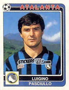 Sticker Luigino Pasciullo - Calciatori 1986-1987 n. 24 - Panini