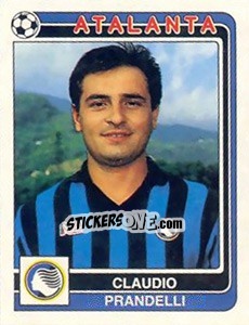 Sticker Claudio Prandelli - Calciatori 1986-1987 n. 28 - Panini