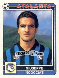 Sticker Giuseppe Incocciati - Calciatori 1986-1987 n. 29 - Panini