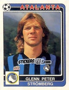 Figurina Glenn Peter Strömberg - Calciatori 1986-1987 - Panini