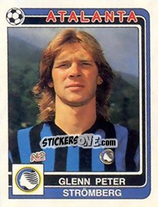Sticker Glenn Peter Strömberg - Calciatori 1986-1987 n. 30 - Panini