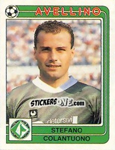 Sticker Stefano Colantuono - Calciatori 1986-1987 - Panini