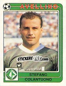 Sticker Stefano Colantuono - Calciatori 1986-1987 n. 43 - Panini