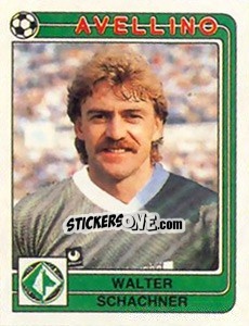 Sticker Walter Schachner - Calciatori 1986-1987 n. 53 - Panini