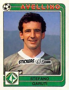 Figurina Stefano Garuti - Calciatori 1986-1987 - Panini