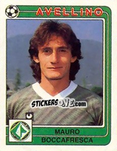 Sticker Mauro Boccafresca - Calciatori 1986-1987 - Panini