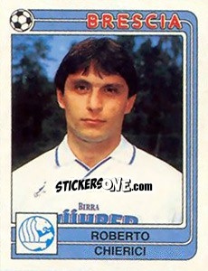 Sticker Roberto Chierici - Calciatori 1986-1987 n. 77 - Panini