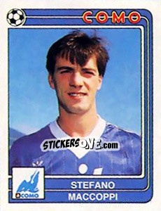 Cromo Stefano Maccoppi - Calciatori 1986-1987 - Panini