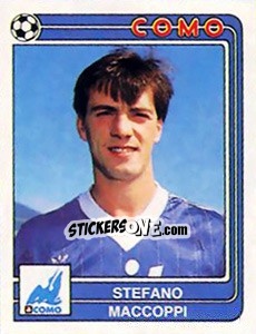 Sticker Stefano Maccoppi - Calciatori 1986-1987 n. 86 - Panini