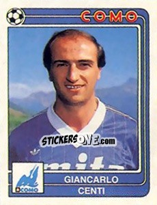Cromo Giancarlo Centi - Calciatori 1986-1987 - Panini